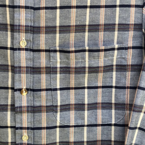 VTG men’s cross-striped shirt - Picture 3 of 5